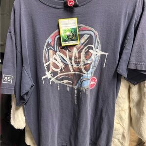 JNCO Blue Graphic Short Sleeve Tee